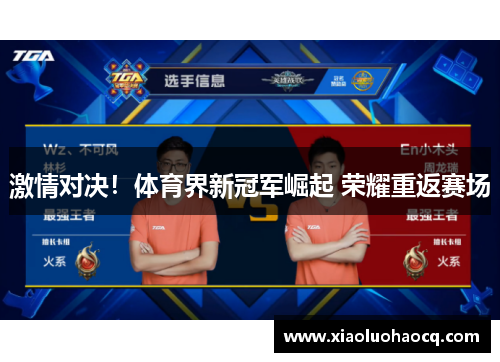 激情对决！体育界新冠军崛起 荣耀重返赛场